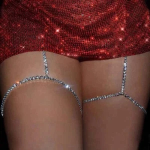 Thigh jewelry 1 pair cocktail chain women gift - Picture 1 of 5