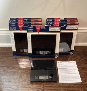 Taylor Multi- Purpose Kitchen Digital Scale 11/lb 5000g Capacity Tare Ultra Thin - Picture 1 of 7