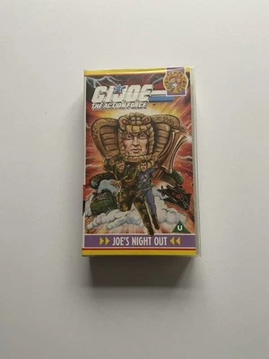 Vintage GI JOE Joe’s Night Out’ VHS Video Cassette - Image 1 of 4