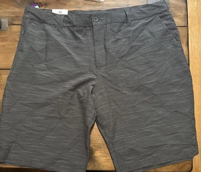 NUEVO Pantalones Cortos Chinos Hang Ten Ligeros Ajustables Híbridos para Hombre con Etiquetas Foto 1 de 4