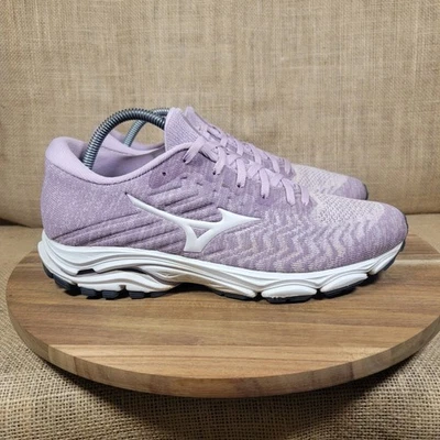 Mizuno Wave Inspire 16 Running Shoes Women's Size 10.5 Light Purple Sneakers - Image 1 of 4