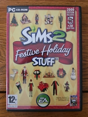 The Sims 2 Festive Holiday Stuff Expansion Pack PC CD ROM - Image 1 of 2