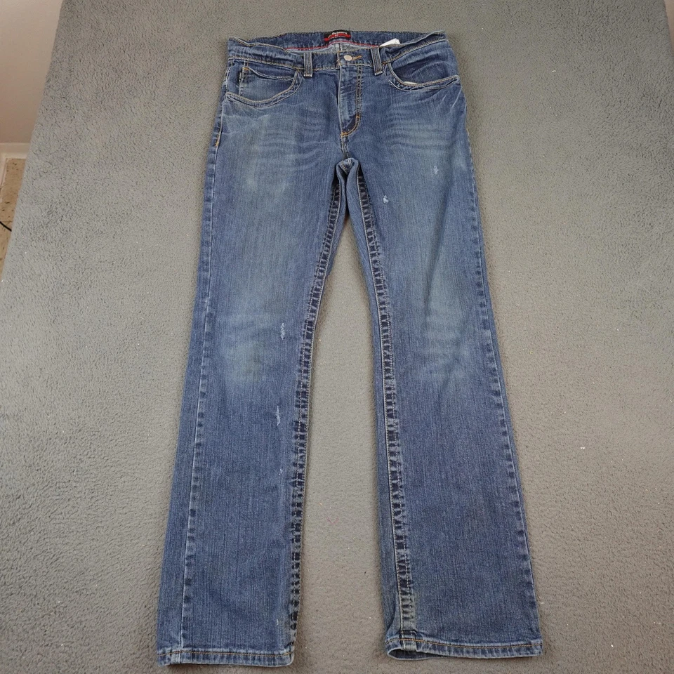 Pantalones de mezclilla de trabajo Bulwark FR para hombre 34x34 azul resistente al fuego pierna recta Foto 1 de 4