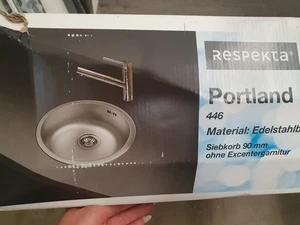 Respekta Portland Einbauspüle Edelstahl - Bild 1 von 3