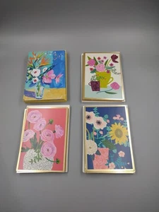Lot Of 56 Hallmark Simply For You/Sentimental Studios Blank "Flowers" Cards - Picture 1 of 18