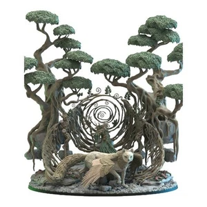 Elfos Mori - Diorama Chamán Y Familiar - Picture 1 of 2