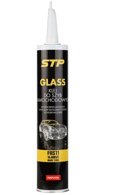 WINDSCREEN GLASS SEALANT BONDING ADHESIVE GLUE CAR FAST BOND 1 HOUR NOVOL STP - Image 1 of 4