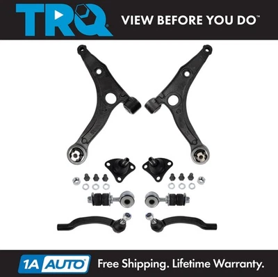 TRQ Front Steering & Suspension Kit Fits 2014-2021 Ram ProMaster 1500 2500 3500 - Image 1 of 4