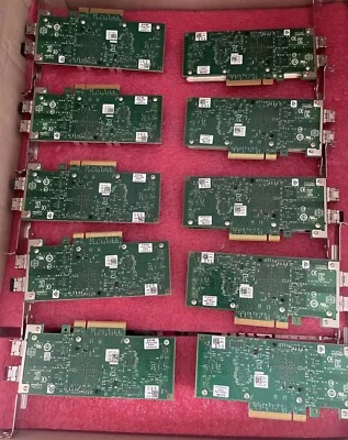 Intel X520-DA2 82599es dual port 10 Gigabit Ethernet card Dell version. - Image 1 of 4