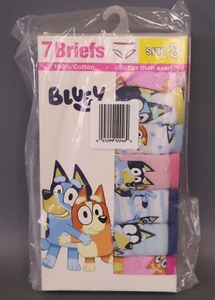 Handcraft Licensed Girls Underwear - Bluey Pack of 7 Size 8 Multicolor - Picture 1 of 4