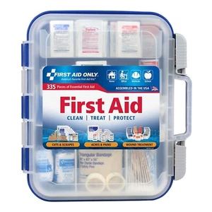 First Aid Only 335 Piece All-Purpose First Aid Kit, OSHA Compliant - Picture 1 of 7