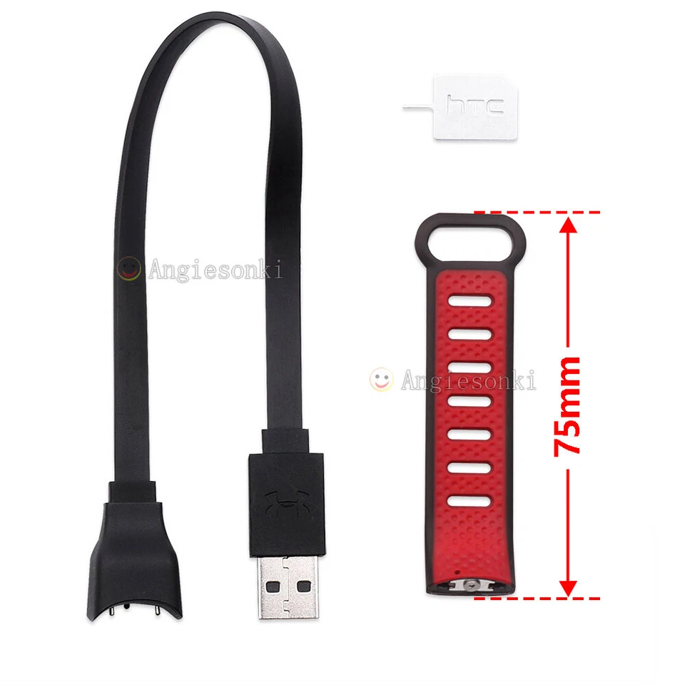 Portable USB charging dock base magnetic charger for HTC ua wristband watch - Image 1 of 4