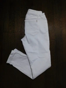 Jean de mezclilla para mujer ""Jenny"" blanco lavado 5 bolsillos talla 28 - Imagen 1 de 7