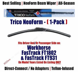 Limpiaparabrisas Qty1 Premium NeoForm ajuste 2002-2003 Workhorse FasTrack FT1802 y FT931 16160 - Imagen 1 de 1
