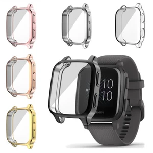 For Garmin Venu SQ Plating Soft Protection Cover Protective Case Full Bumper TPU - Picture 1 of 12