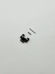 Armani AR1410 Ceramic Black Watch Bracelet Link + Pin + Tube - Picture 1 of 2