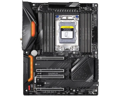 GIGABYTE TRX40 AORUS PRO WIFI Motherboard AMD TRX40 Socket sTRX4 DDR4 ATX Ryzen- - Image 1 of 4