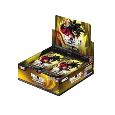 STEFAN´S TCG WELT Dragon Ball Fusion World Raging Roar Booster Display FB03 EN