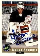 Manon Rheaume 1992/93 Classic Draft Picks Card #56 Tampa Bay Lightning