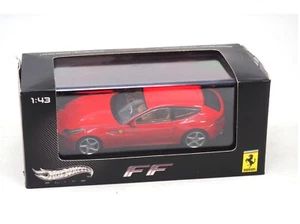 Hot Wheels Elite 1:43 Ferrari FF 12 Cylinder Die Cast w/ Display Case - Picture 1 of 5
