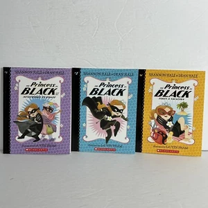 The Princess in Black Book Series No’s 1, 4 and 5 by Shannon Hale and Dean Hale - Picture 1 of 6