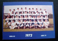 1972 NY Mets Team Photo Card 5" x 7" Promo Seaver Berra McGraw Staub Agee