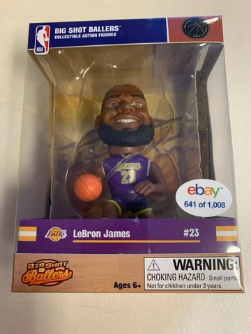LEBRON JAMES BIG SHOT BALLERS ACTION FIGURE EBAY EXCLUSIVE LIMITED TO 1,008 Cover