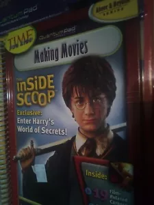 RARE 2002 Quantum Pad Leap Frog Above & Beyond Series Making Movies HARRY POTTER - Picture 1 of 7