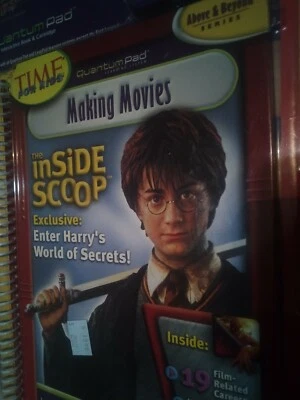 RARO 2002 Quantum Pad Leap Frog Above & Beyond Series Hacer Películas Harry Potter Foto 1 de 4