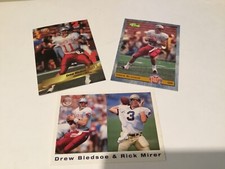 P67 93Classic Presidential Drew Bledsoe & Rick Mirer RC. Charter Club only 5,000