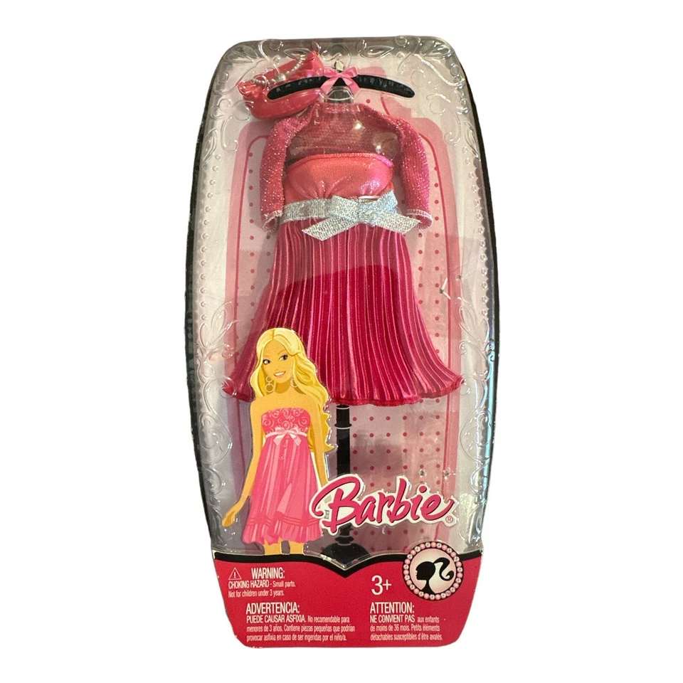 Барби моды лихорадка платье 2008 #N8328 розовый завышенной талией жакет новый в упаковке - Изображение 1 из 1