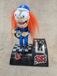2005 Road Rage Racer Figure Orange Suit and Hair by Gemmy Read Description - Picture 1 of 18