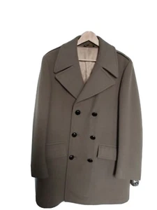 Men's Vintage 100% Wool Coat Zero King Jack Henry KC Button Up Size 42 - Picture 1 of 9