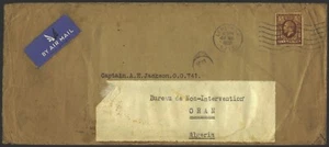 España - Guerra Civil - Comité No Intervención -Sobre sello ingles a Palermo - Picture 1 of 1