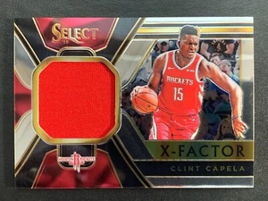 2018-19 Panini Select X-Factor Clint Capela Game-Worn Jersey Relic Rockets - Bild 1 von 6