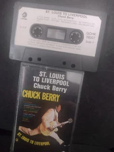 CHUCK BERRY-ST LOUIS TO LIVERPOOL...Chess Label Audio Cassette.ROCK N ROLL - Picture 1 of 2
