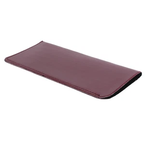 Estuche para gafas Estuche para gafas Bolso Monza en aspecto de cuero Estuche Funda en rojo vino - Imagen 1 de 7
