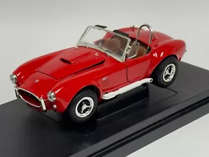 1/18 ERTL American Muscle American 1966 Shelby Cobra 427 en rojo - Imagen 1 de 8