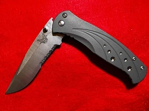Discontinued Benchmade 790S Subrosa Serrated CPM S30V Titanium Handle Knife - Picture 1 of 11
