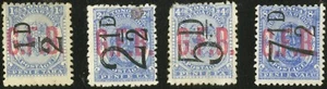 Tonga 1893 Scott #O6-O9 Mint Hinged Part Set - Picture 1 of 2