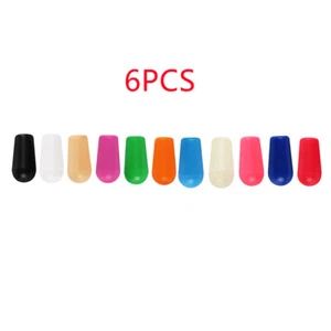 6 x Puntas de palanca de guitarra de 3 vías Perillas selectoras de pastillas de 4 mm en 11 colores opcionales - Imagen 1 de 35