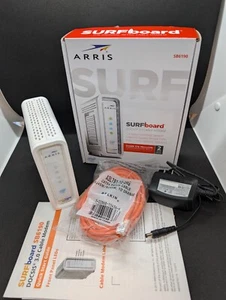 ARRIS Surfboard SB6190-RB DOCSIS 3.0 Cable Modem, White - Picture 1 of 8