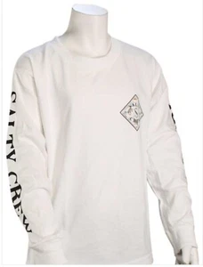 Salty Crew Tippet Tackle Boy's L/S Tee Shirt Black 8 to 14 Years Medium VV51 - Picture 1 of 4