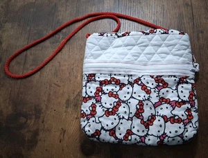 Hello Kitty kleine Handtasche Umhängetasche Markenlos gebraucht guter Zustand Unikat - Bild 1 von 4