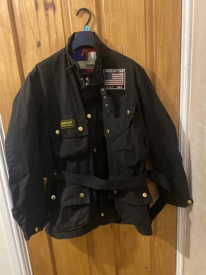 BARBOUR INTERNATIONAL American Team Steve McQueen Baker Wax Jacket Size (L) 40 - Image 1 of 4