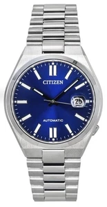 Citizen Tsuyosa Edelstahl Blaues Zifferblatt Automatik NJ0150-81L Herrenuhr - Picture 1 of 4