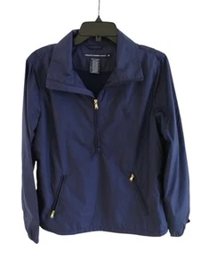 Ralph Lauren Golf Women's Blue 1/2 Zip Trump National Doral Size M Pockets EUC - Picture 1 of 12
