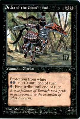 Order of the Ebon Hand (Benson) Fallen Empires FEM Normal NM - Image 1 of 2