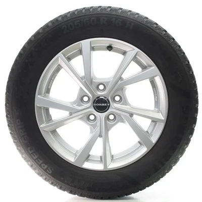 Skoda Octavia IV NX Winterräder Semperit Speed-Grip 5 205/60R16 DOT23 KBA 53400 - Bild 1 von 4