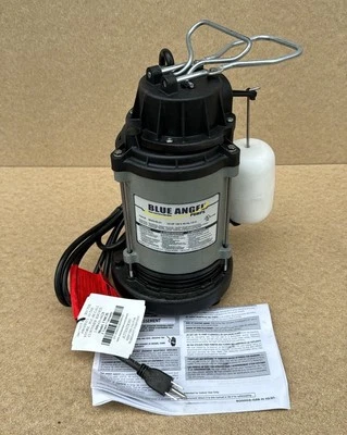 Bomba de sumidero sumergible de hierro fundido Blue Angel F50CIS 1/2 HP 120V modelo 58353-BLU1 Foto 1 de 4